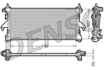 DENSO DRM21100 Motor Su Radyatoru Boxer Iıı Jumper Iıı 22dt / C81 / C96 / C110 Puma Ducato Iıı 2,3jtd Karsan Jest 2 1349196080