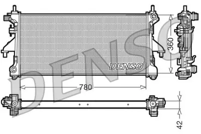 DENSO DRM21102 Motor Su Radyatoru Boxer Iıı Jumper Iıı 22dt / C81 / C96 / C110 Puma Ducato Iıı 2,3jtd Karsan Jest 2 1348688080