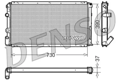 DENSO DRM23091 Motor Radyatoru Master Iı Movano 19 / 2,2 / 2,5 / 2,8 7701046210 9161437