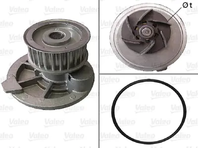 LUCAS LWP4107M Devirdaim Vectra-B X20xev 1334041lucas 1334139 1334170 24409355 5636358 5636363 5636425 5636563 5636738 636415 636573