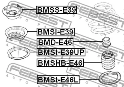 BMW 31331091864 Helezon Lastiği Ön 31331091864
