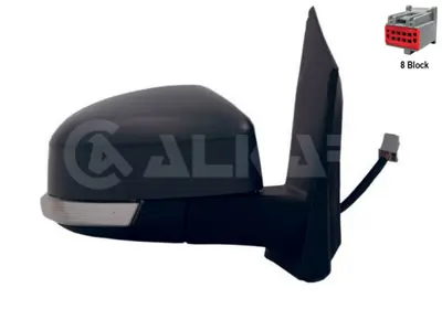 ALKAR 6126401 Dıs Dıkız Aynası Sag Elektrıklı Isıtmalı Astarlı Sensorlu Asferık (6 Pın) Ford Focus Iı (Da) 2004-20 1610043