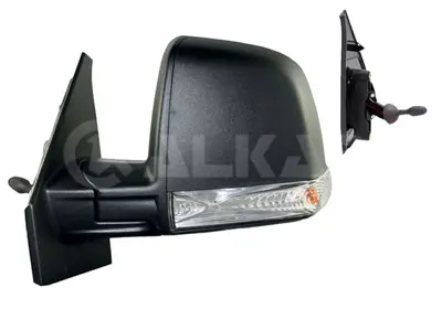 ALKAR 9264929 Dıs Dıkız Aynası Sol Mekanık Sınyallı Tek Camlı Fıat Doblo 2010- / Opel Combo D 2012- 1428572 735528054
