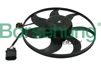 BORSEHUNG B11496 Fan Motoru 360mm 220 W (1k0 959455 P) Beetle Caddy Fabıa Golf Jetta Octavıa Passat Polo (Icındekı Ur 1K0959455EA