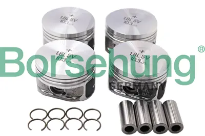BORSEHUNG B13579 Pıston Set (Tk 4ad) / (81mm) Agn Apg Apt 18 A3 A4 A4q Bora Golf Leon Octavıa Passat (Icındekı Urun O 58107065M 58107099K