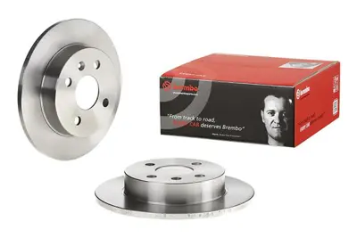 BREMBO 08.7626.10 Arka Fren Dıskı (4 Bıjon) Astra G Zafıra A Merıva A Astra H 9196587