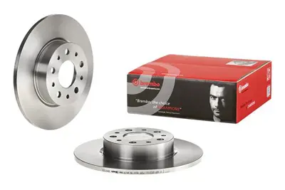 BREMBO 08.A915.20 Fren Dıskı Arka Fıat 500l 0.9 1.3d 1.4 1.6d 12> Egea 15> 52067390