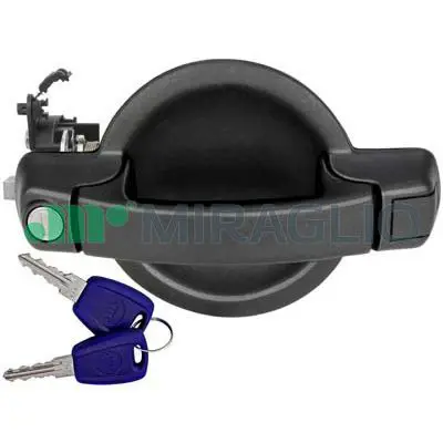 MIRAGLIO 80/503SC Arka Kapı Kolu Kılıtsız Sıyah Doblo (Cıft Kapı) 735309963