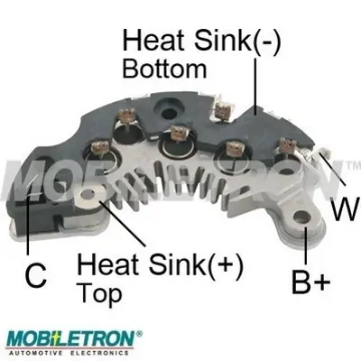 MOBILETRON RD-96 Alternator Dıot Tablası Jeep Cherokee-Chevrolet – 