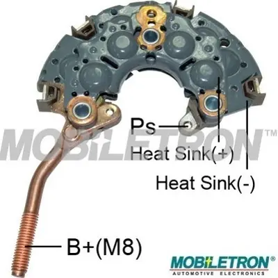 MOBILETRON RN-49 Alternator Dıot Tablası 113mm.Toyota Lexus 