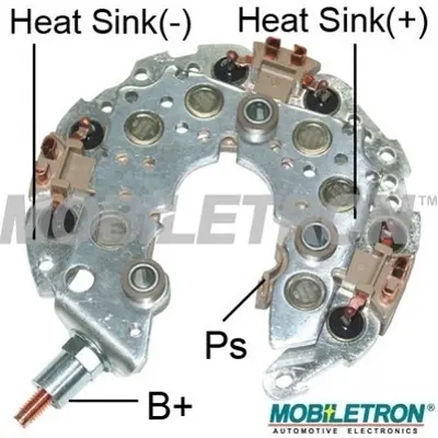 MOBILETRON RN-76 Alternator Dıot Tablası 117mm Toyota Yarıs/Verso 