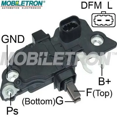 MOBILETRON VR-B160 Alternator Konjektor Opel Astra H/Vectra C 1.6 