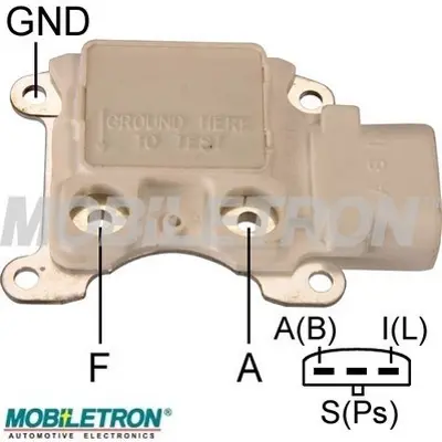 MOBILETRON VR-F814 Alternator Konjektor Ford Usa 3 G Alternator 12 F4ZZ10316A