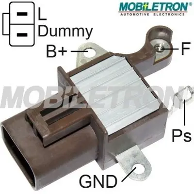 MOBILETRON VR-H2005-166 Alternator Konjektor 12v 80amp Isuzu D-Max (Euro4) 