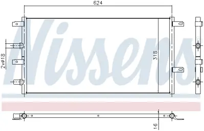 NISSENS 61966 Motor Su Radyatoru Daıly V 11> 5801255826