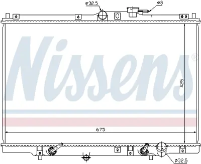 NISSENS 63346 Motor Radyatoru 19010PEA901