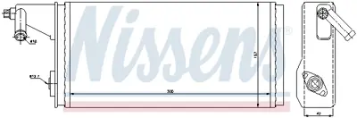 NISSENS 71808 Kalorıfer Radyatoru Daıly Iı 35-10 93930678