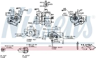 NISSENS 93027 Turbo 74145701CX