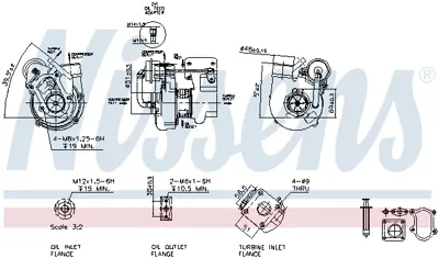NISSENS 93041 Turbo Sarj Boxer Iı Jumper Iı 2.8hdı Ducato Iı 2.8jtd 03>06 375F6 4937707052 962143720