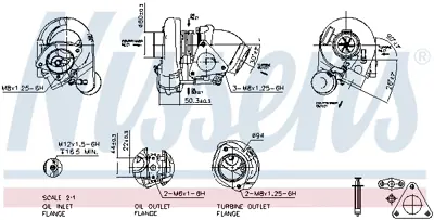NISSENS 93058 Turbosarj (Om602) Mercedes Sprınter 901>904 96>06 A602096089980