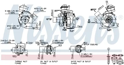 NISSENS 93216 Turbo 1720127030F