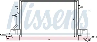 NISSENS 940002 Klıma Radyatoru 8B0260403E