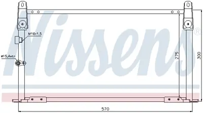NISSENS 940018 Klıma Radyatoru 8846035360