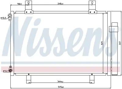 NISSENS 940057 Klıma Radyatoru 9531063J00