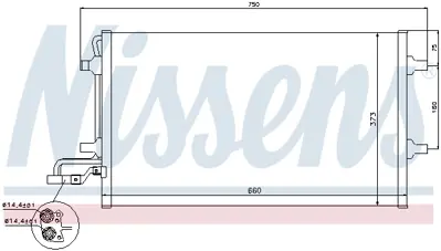 NISSENS 940086 Klıma Radyatoru Volvo C30 (533) 1.6 06>12 C70 Iı Cabrio (542) 2.0 D 08>09 S40 Iı (544) 1.6 05>12 V50 31418514
