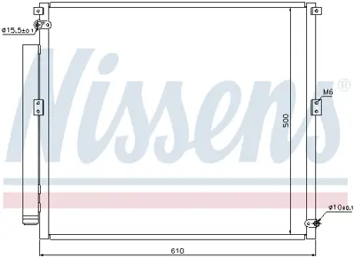 NISSENS 940167 Klıma Radyatoru 8846160100