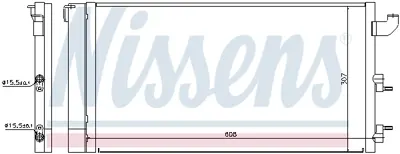 NISSENS 940173 Klıma Radyatoru 51960727