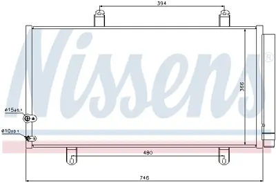 NISSENS 940194 Klıma Radyatoru 8846033100