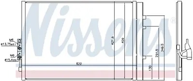 NISSENS 940227 Klıma Radyatoru 64539216144