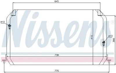 NISSENS 94026 Klıma Radyatoru 8846033020