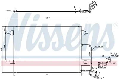 NISSENS 940306 Klıma Radyatoru 3B7260403A