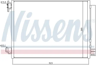 NISSENS 940321 Klıma Radyatoru 921006843R