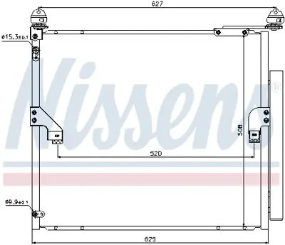 NISSENS 940367 Klıma Radyatoru 8846060420