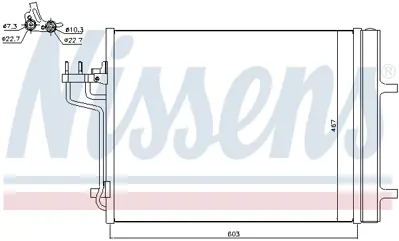 NISSENS 940398 Klıma Radyatoru Kuga Iı 14> 1.5- 1.6 Tdcı Focus 2.0l Ecoboost 15> Yenı Connect 1.5-1.6 Tdcı 14> DV6119710BE