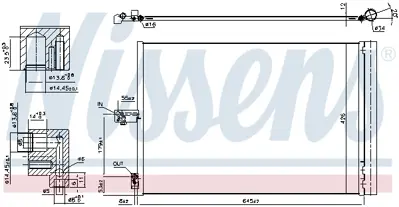 NISSENS 940420 Klıma Radyatoru A0995000654
