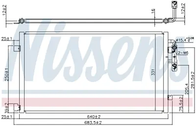 NISSENS 940457 Klıma Radyatoru 64539305933