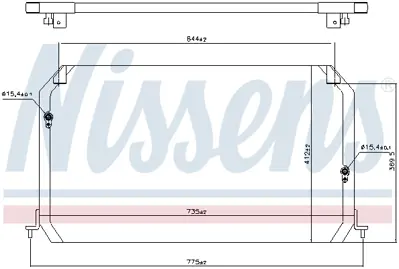 NISSENS 94056 Klıma Radyatoru 8846033060