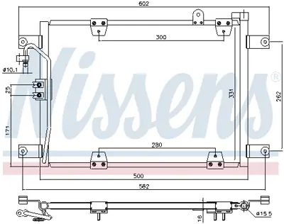 NISSENS 940578 Klıma Radyatoru 9531065D00