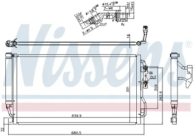 NISSENS 940590 Klıma Radyatoru 9335363