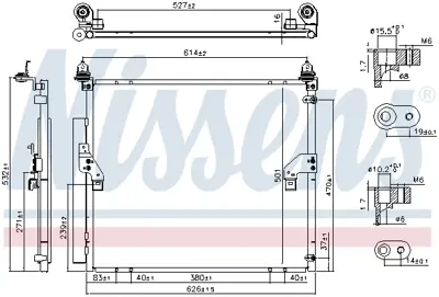 NISSENS 940617 Klıma Radyatoru 8846035380
