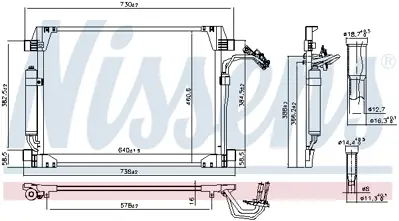 NISSENS 940622 Klıma Radyatoru 