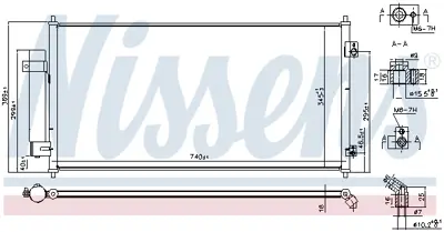 NISSENS 940818 Klıma Radyatoru 92100ZE80A