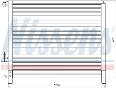 NISSENS 94096 Klıma Radyatoru 