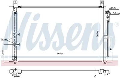 NISSENS 941173 Klıma Radyatoru 