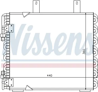 NISSENS 94172 Klıma Radyatoru 8391509