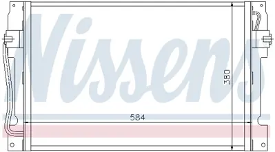 NISSENS 94182 Klıma Radyatoru 9171271